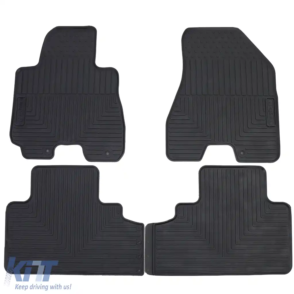 Set Premium de Covorașe din Cauciuc pentru Podea Negru pentru Hyundai Tucson JM 04-10-image-6197444