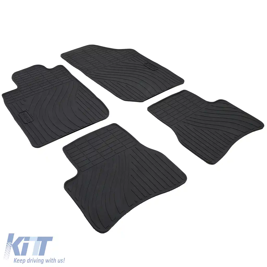 Set Premium de Covorașe din Cauciuc pentru Podea Auto Negru pentru Peugeot 206 98-09-image-6199521