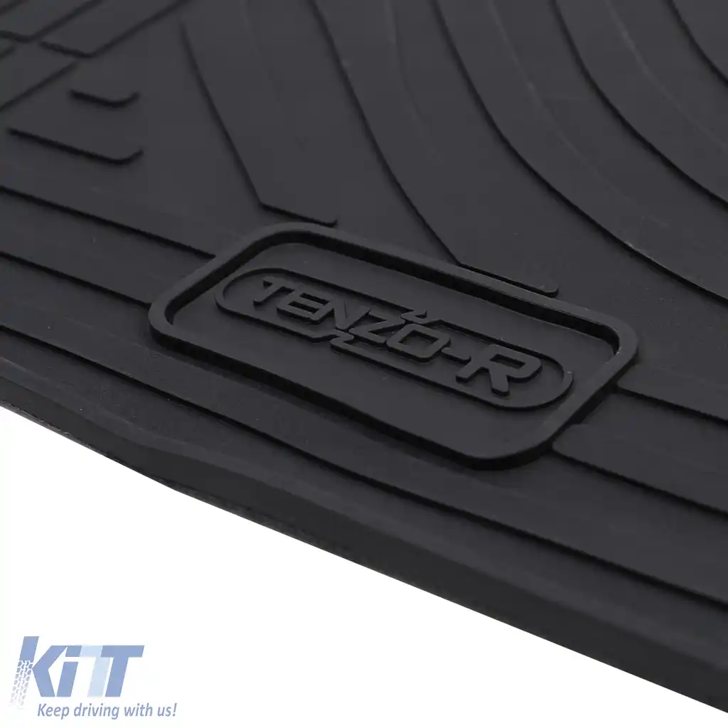 Set Premium de Covorașe din Cauciuc pentru Podea Auto Negru pentru Peugeot 206 98-09-image-6199523