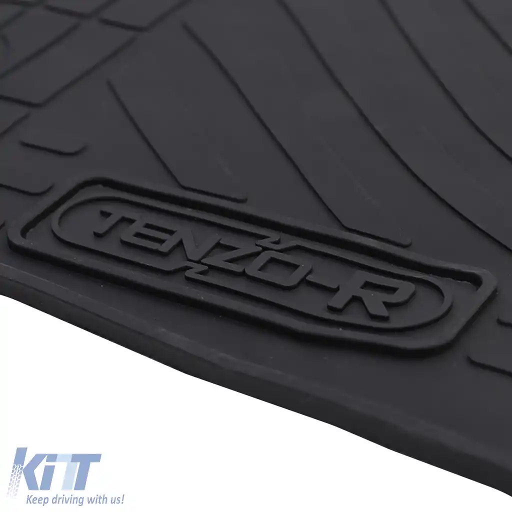 Set Premium de Covorașe din Cauciuc pentru Podea Negru pentru Peugeot 208 12-19-image-6199531