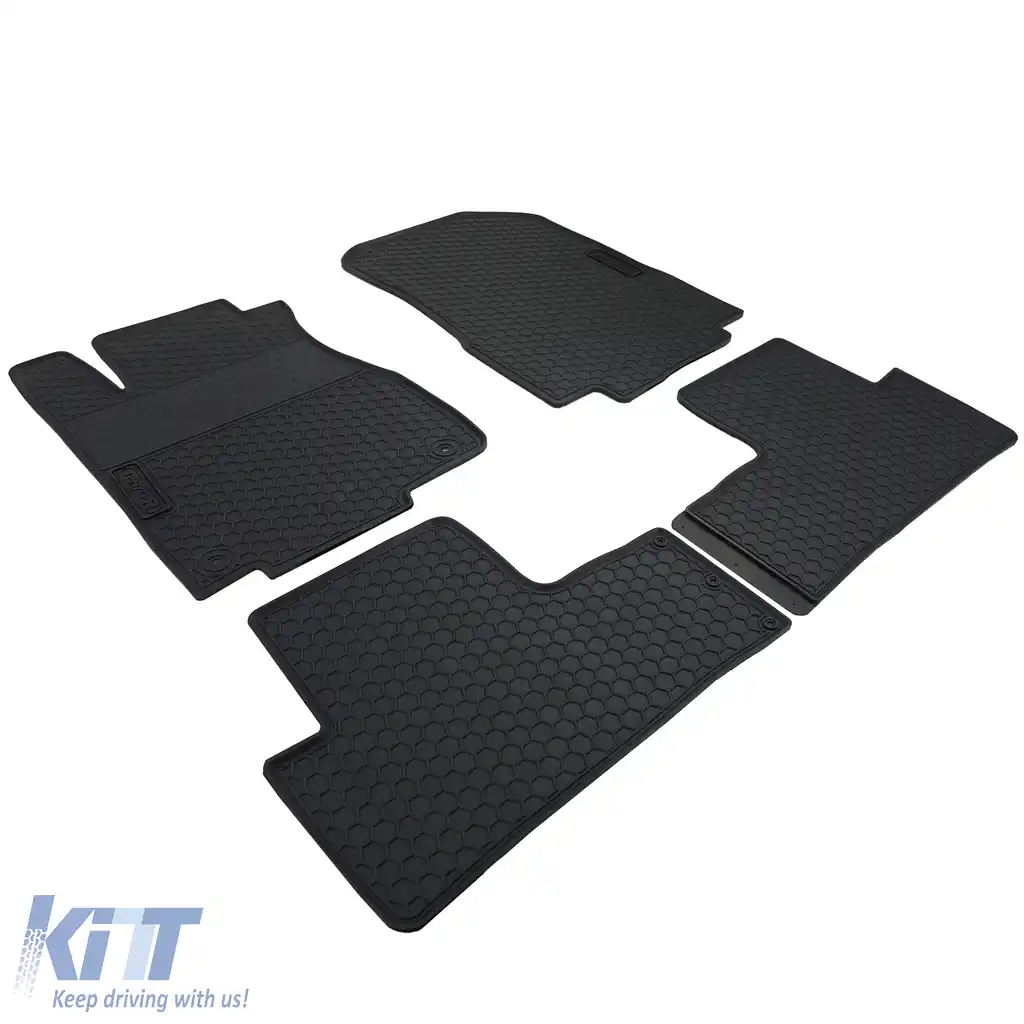 Set Premium de Covorașe din Cauciuc pentru Podea Negru pentru Honda CR-V 4 12-18-image-6199547