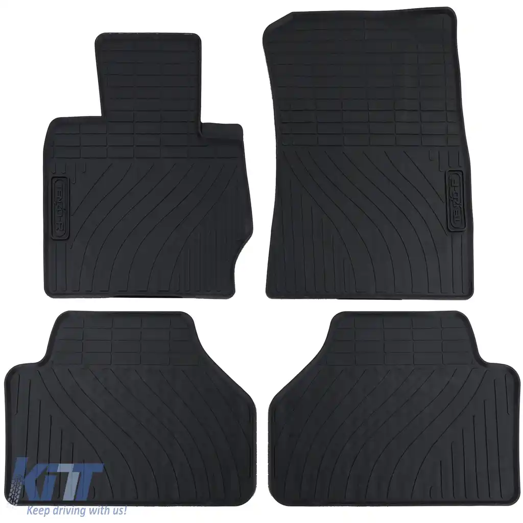 Set Premium de Covorașe din Cauciuc pentru Podea Negru pentru BMW X4 F26 13-18-image-6200791