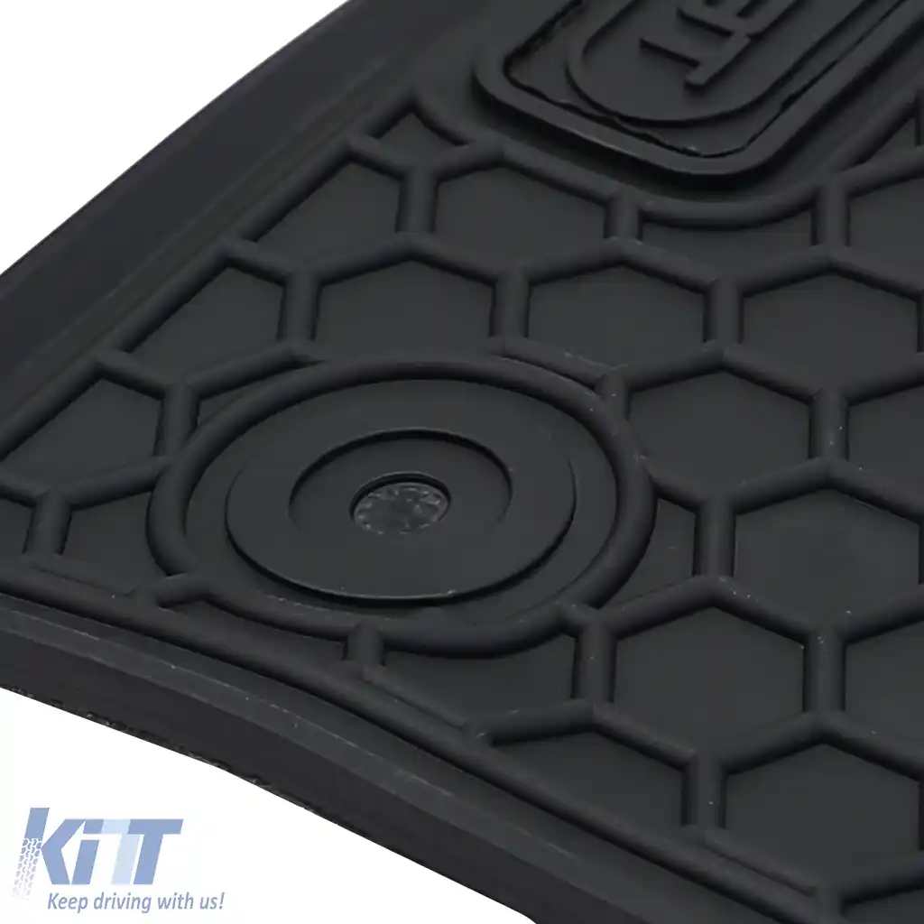 Set premium de covorașe din cauciuc pentru podea auto negre, potrivit pentru Skoda Fabia 3 NJ din 14-image-6202223