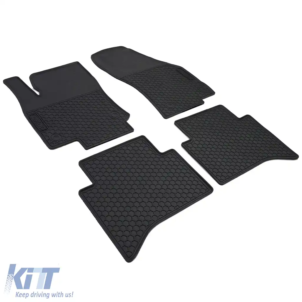 Set Premium de Covorașe din Cauciuc pentru Podea Negru pentru VW Touran II 5T din 2015-image-6202541