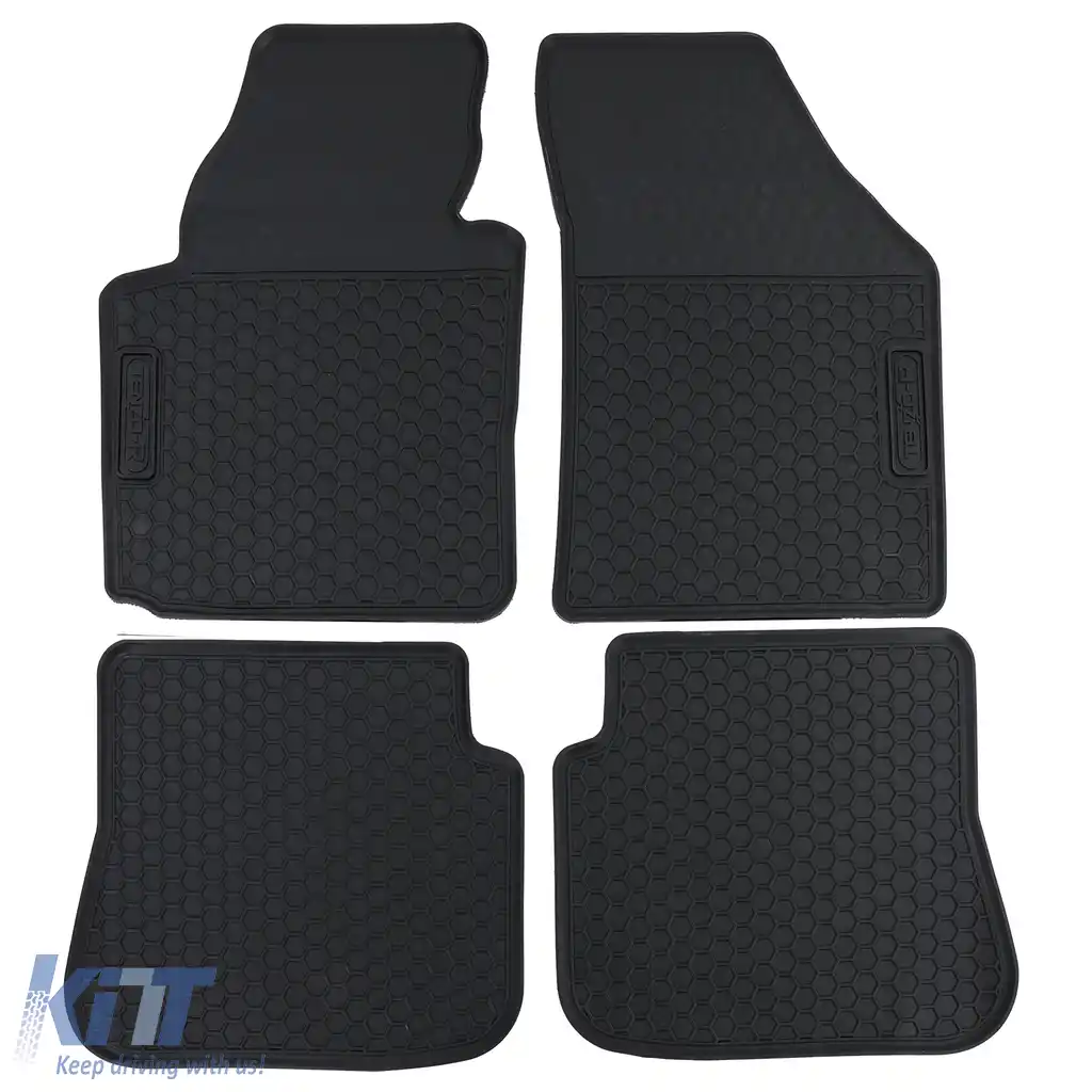 Set Premium de Covorașe din Cauciuc pentru Podea Negru pentru VW Caddy IV 15-20-image-6204423