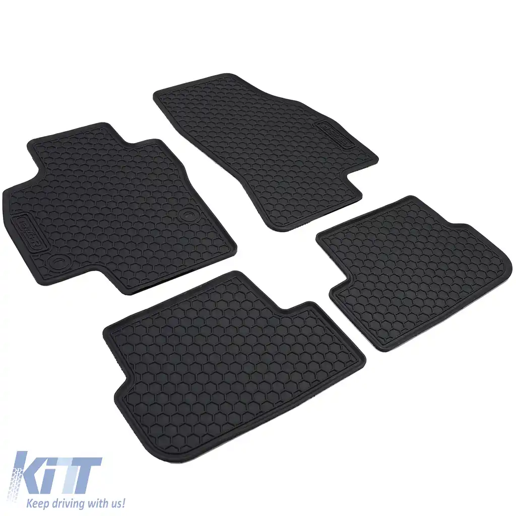 Set Premium de Covorașe din Cauciuc pentru Podea Negru pentru Seat Ibiza 6F din 2017-image-6205815