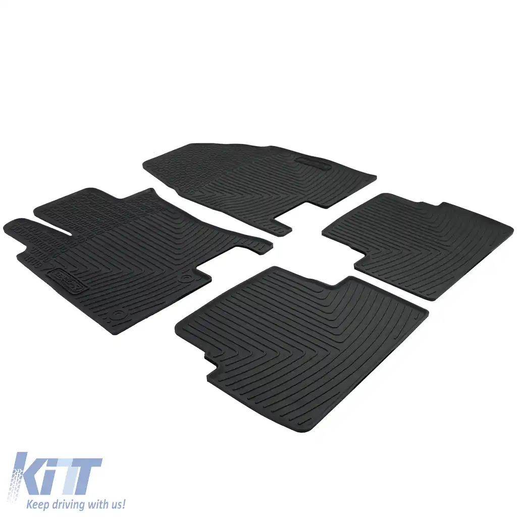 Set Premium de Covorașe din Cauciuc pentru Podea Negru pentru Nissan Qashqai J10 JJ10 07-16-image-6206221