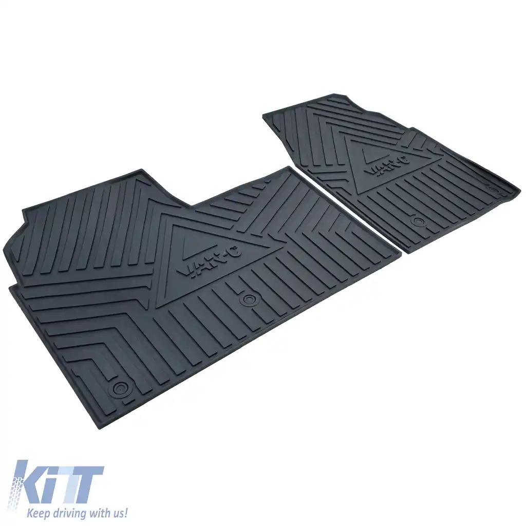 Set Premium de Covorașe din Cauciuc pentru Podea Negru pentru Ford Tourneo Transit Custom din 2023-image-6208072