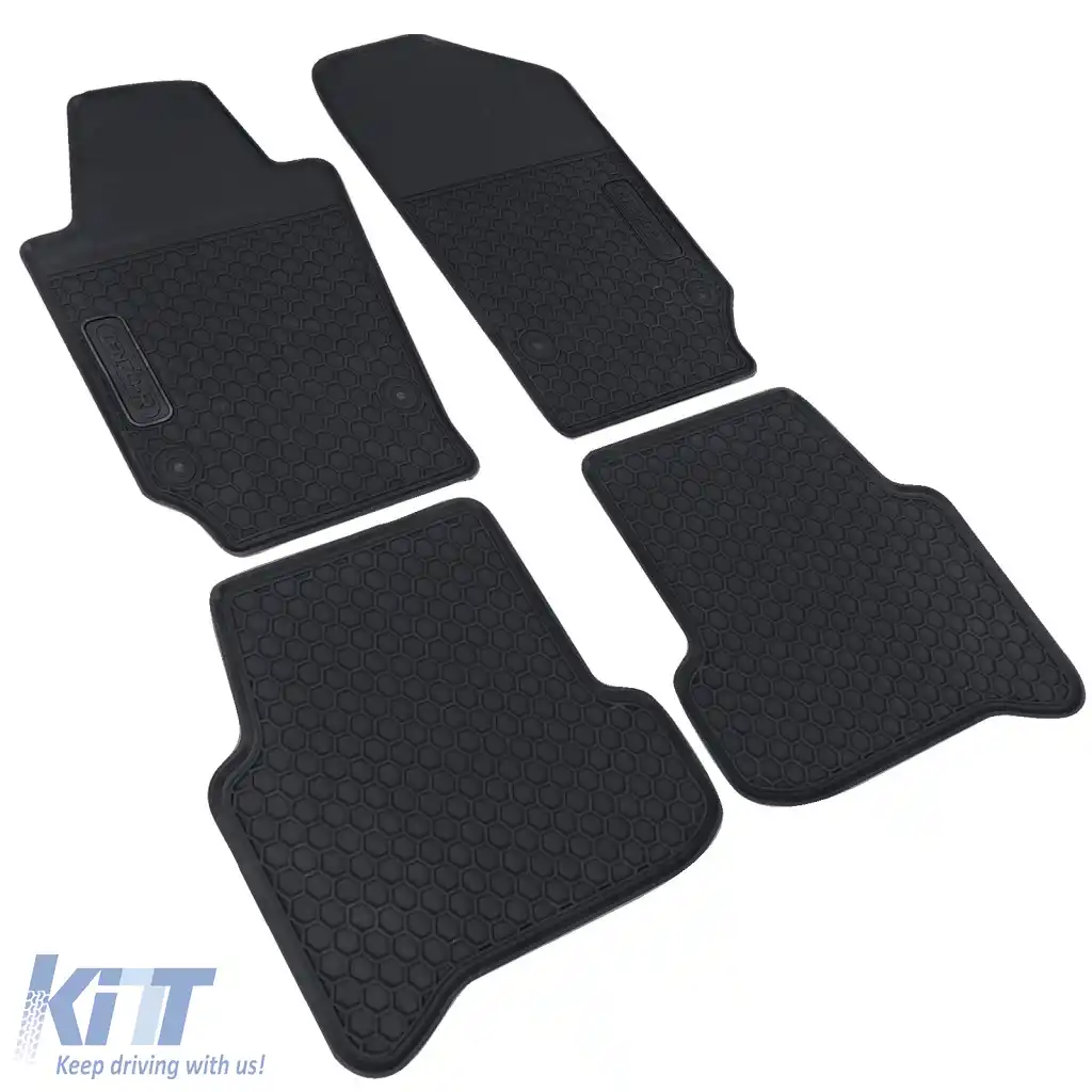 Set Premium de Covorașe din Cauciuc pentru Podea Negru pentru VW Polo 6R 6C 09-17-image-6326751