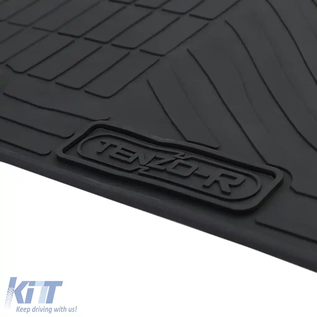 Set premium de covorașe din cauciuc pentru mașină, negre, potrivit pentru BMW E46 Sedan Touring 98-05-image-6191234