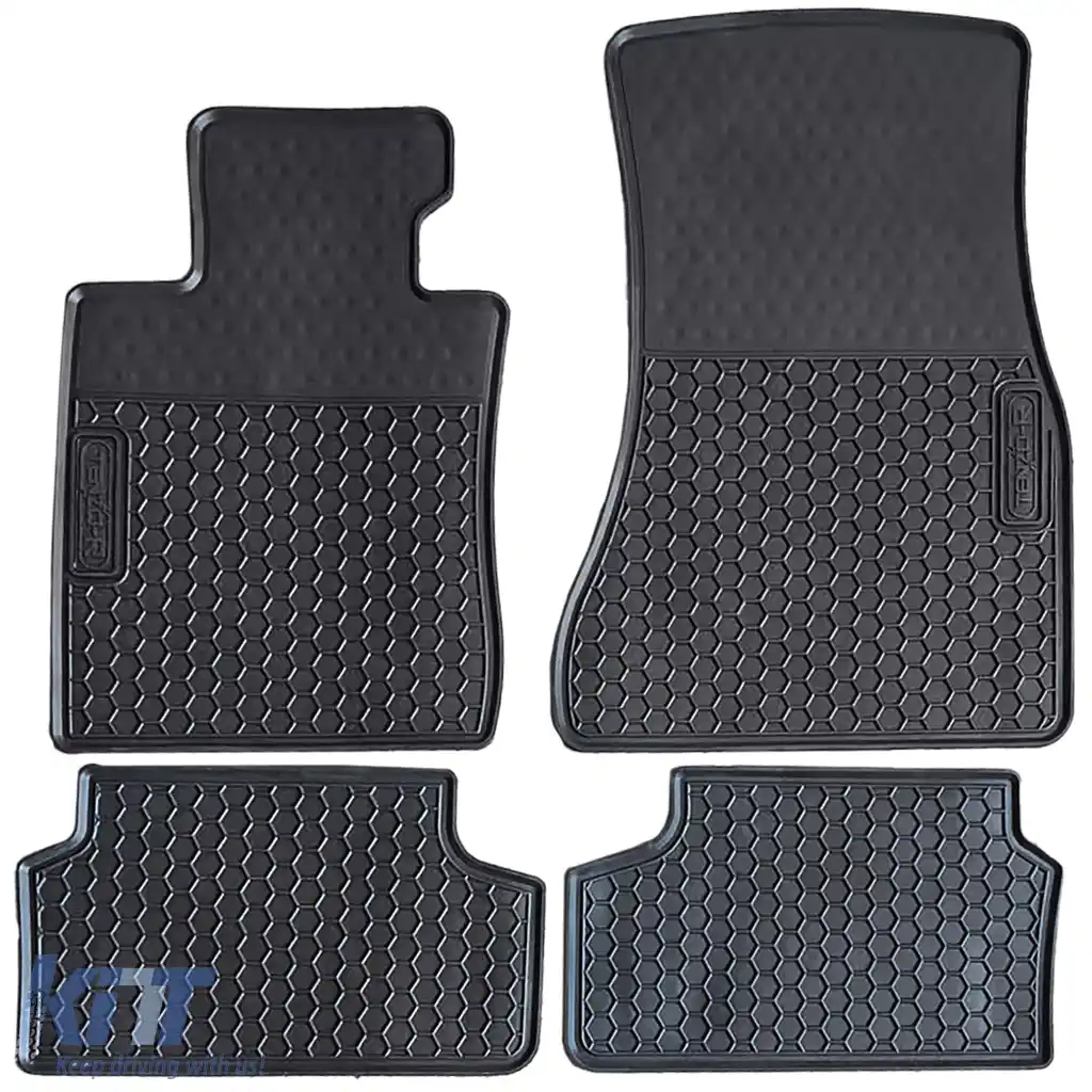 Set premium de covorașe din cauciuc pentru mașină, negre, potrivit pentru BMW Seria 5 G30 G31 din 17-image-6202662