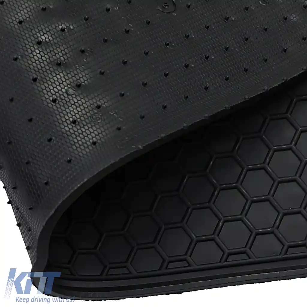 Set premium de covorașe din cauciuc pentru mașină, negre, potrivit pentru BMW Seria 5 G30 G31 din 17-image-6202666