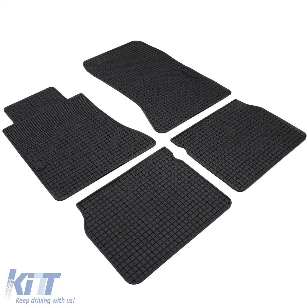 Set Premium de Covorase din Cauciuc Negru pentru Mercedes E-Class W124 84-97-image-6191775