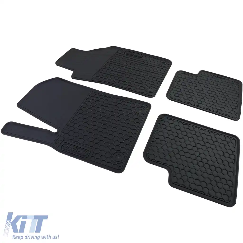 Set Premium de Covorase din Cauciuc Negru pentru Fiat 500 500C 2007-2022-image-6192136