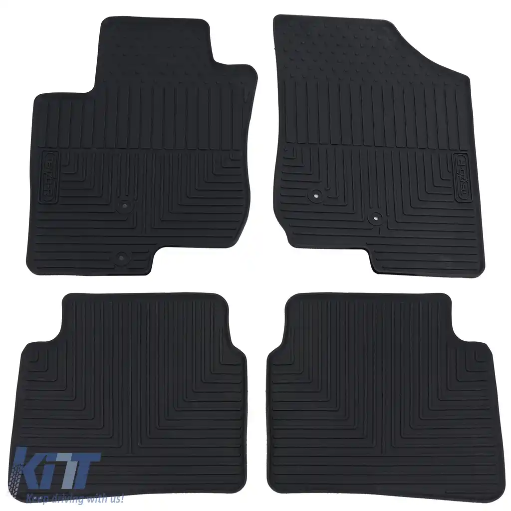 Set Premium de Covorase din Cauciuc Negru pentru Hyundai i30 GD 11-16-image-6196596