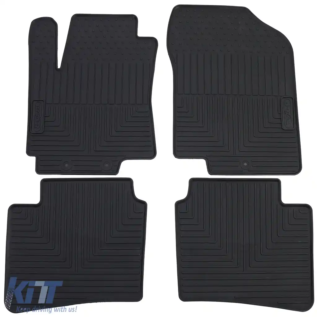 Set Premium de Covorase din Cauciuc Negru pentru Kia Rio UB 11-16-image-6198676