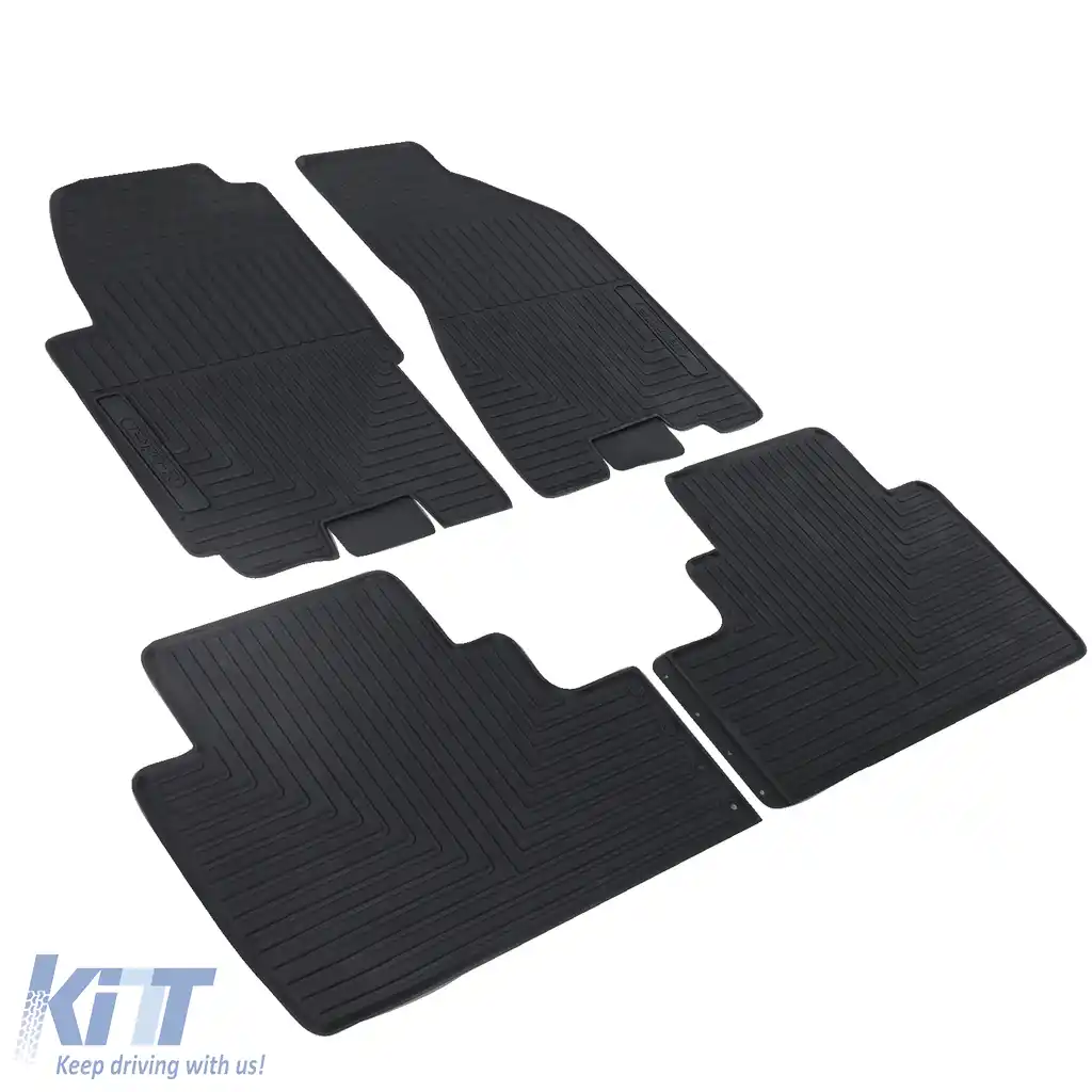 Set Premium de Covorase din Cauciuc Negru pentru Kia Sportage JE KM 04-10-image-6199316