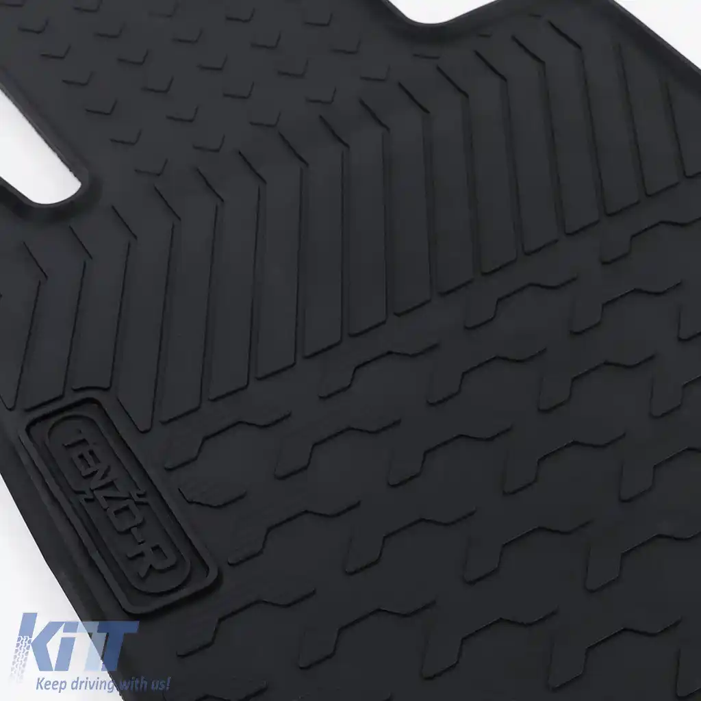 Set Premium de Covorase din Cauciuc Negru pentru Mercedes C-Class W204 S204 07-11-image-6199515