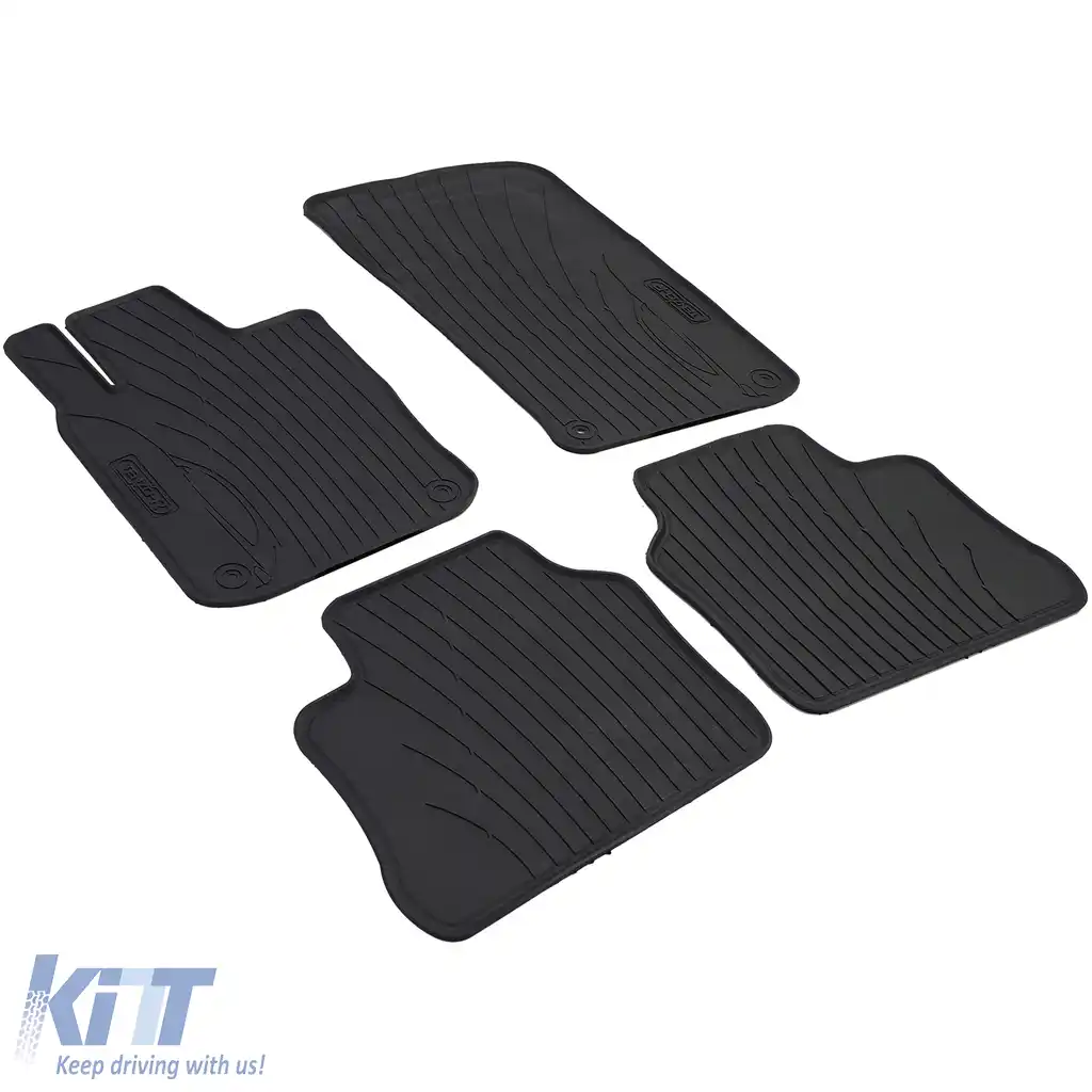 Set Premium de Covorase din Cauciuc Negru pentru Porsche Panamera 970 2009-2016-image-6200354