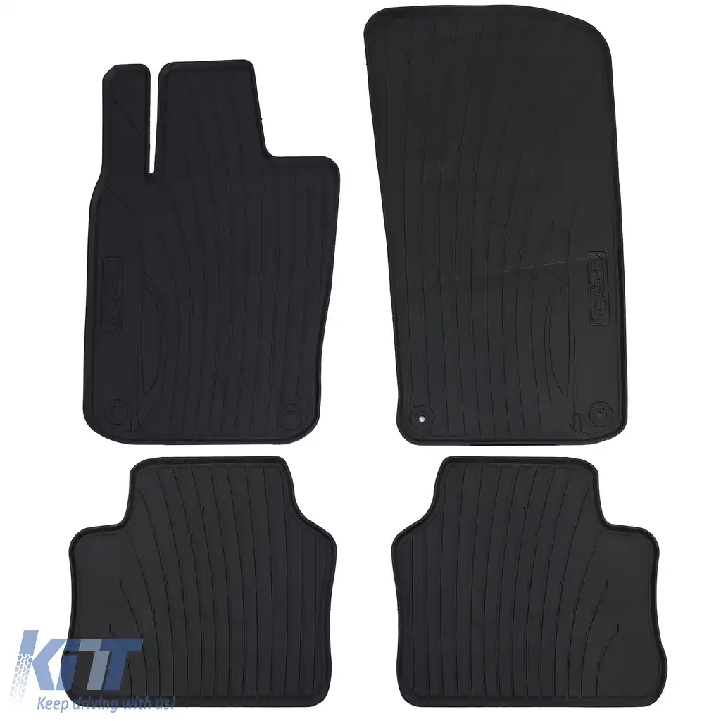 Set Premium de Covorase din Cauciuc Negru pentru Porsche Panamera 970 2009-2016-image-6200361