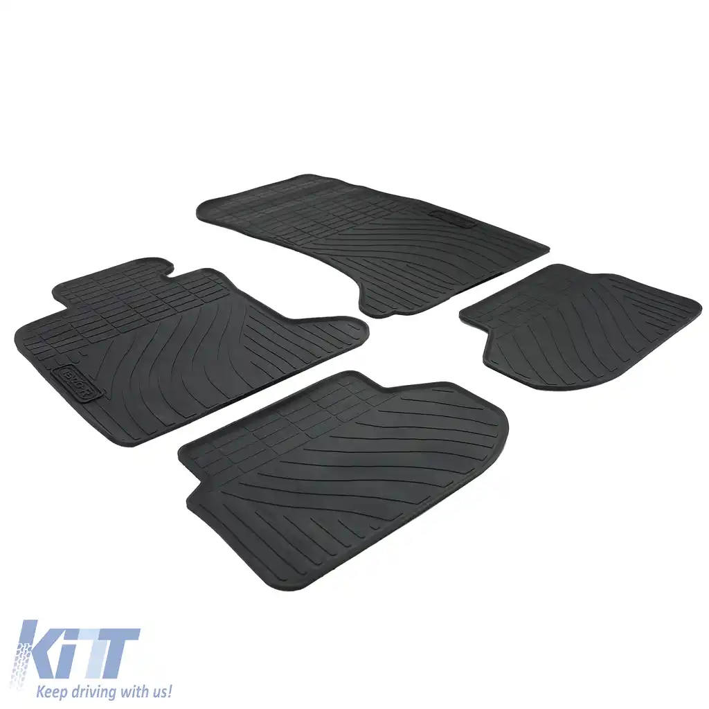 Set Premium de Covorase din Cauciuc Negru pentru BMW Seria 5 F10 Sedan F11 Touring-image-6200776