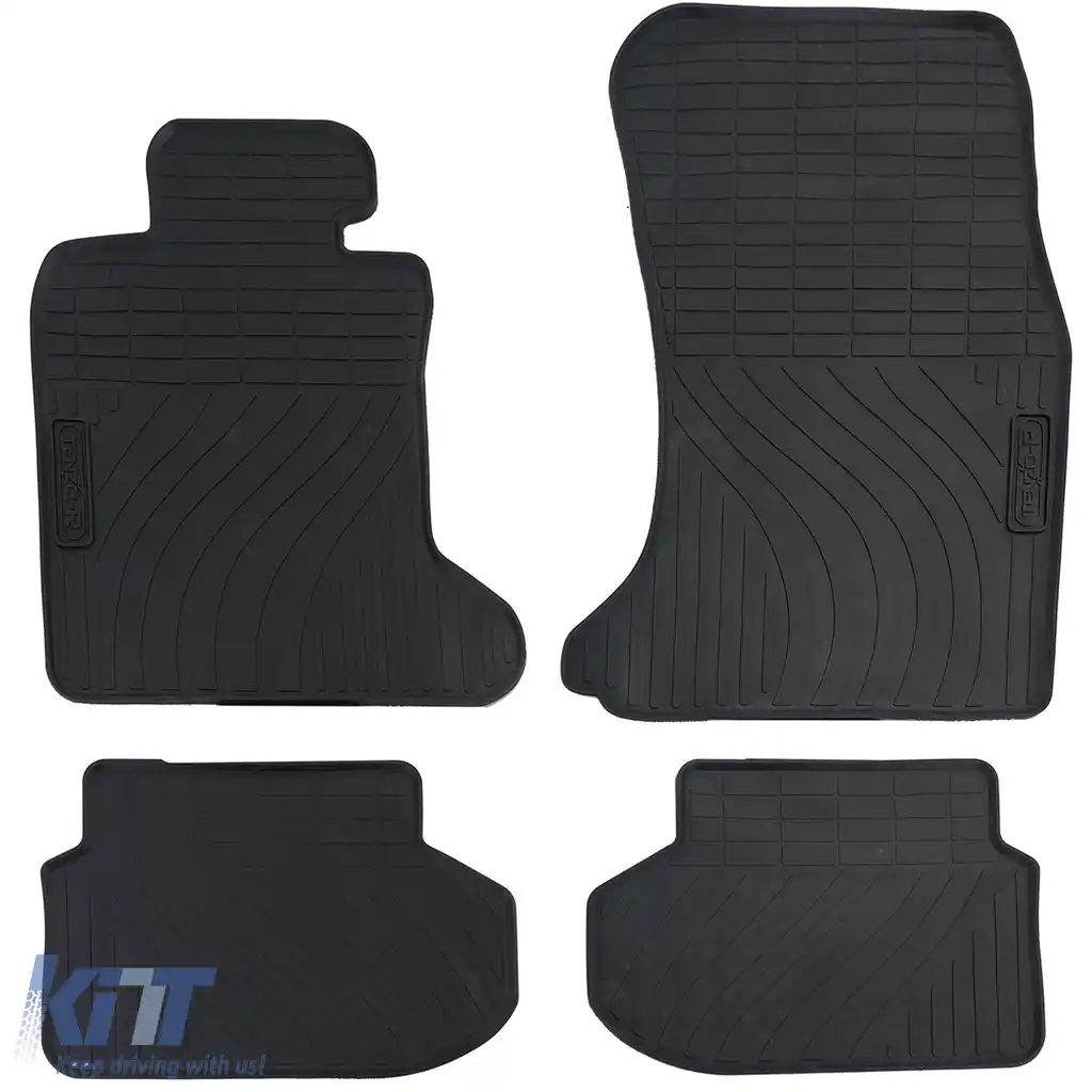 Set Premium de Covorase din Cauciuc Negru pentru BMW Seria 5 F10 Sedan F11 Touring-image-6200783