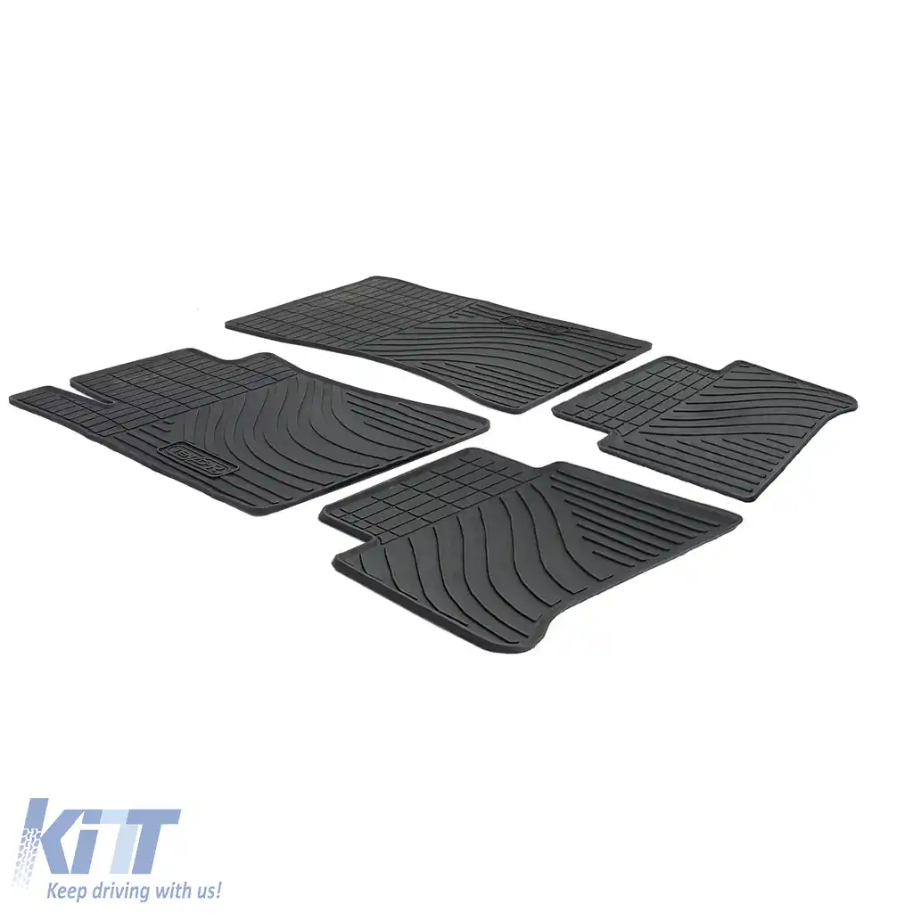 Set Premium de Covorase din Cauciuc Negru pentru Mercedes E-Class W211 S211 02-09-image-6200793
