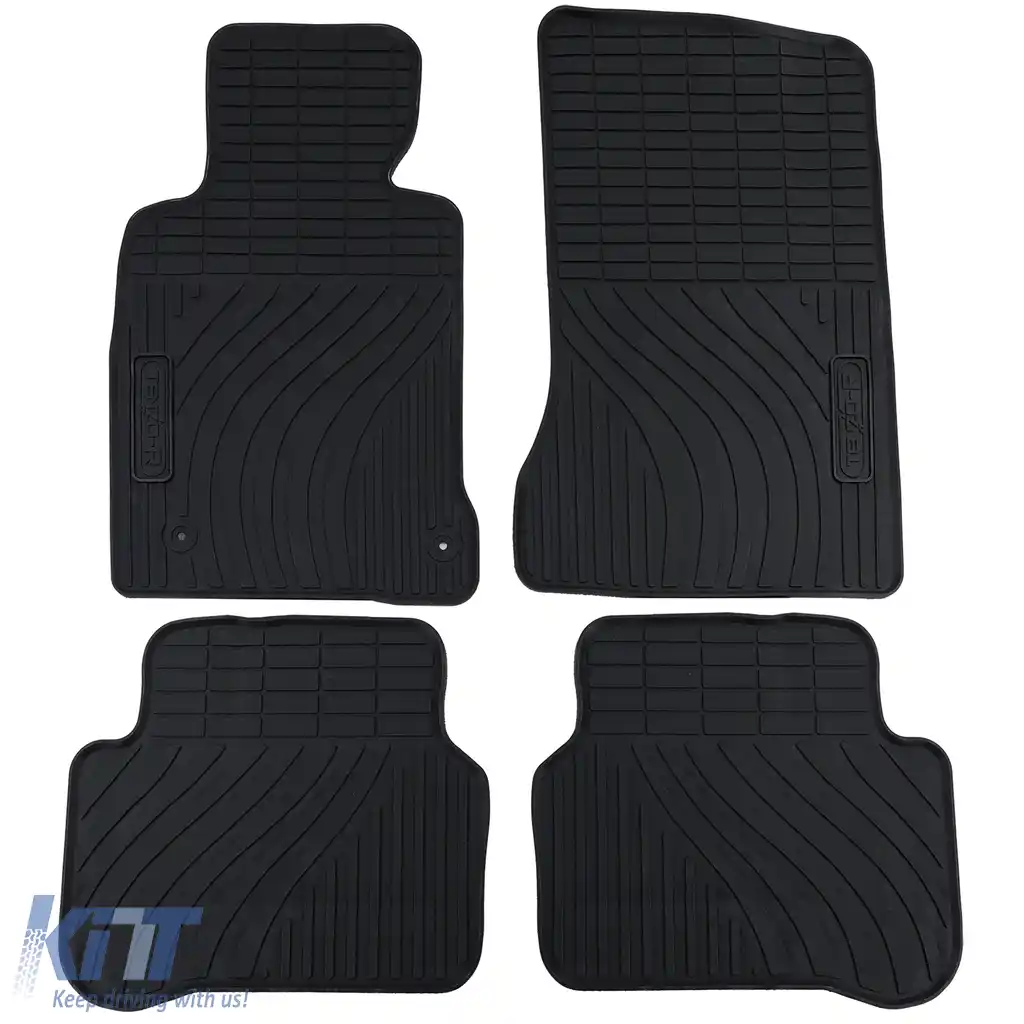 Set Premium de Covorase din Cauciuc Negru pentru Mercedes C-Class W204 S204 11-14-image-6201042
