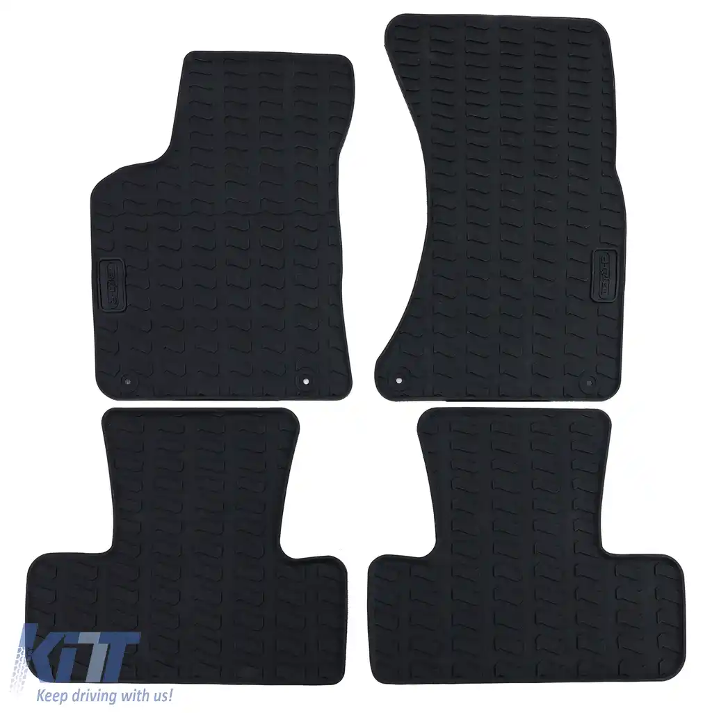 Set Premium de Covorase din Cauciuc Negru pentru Audi Q5 8R 09-17-image-6202181