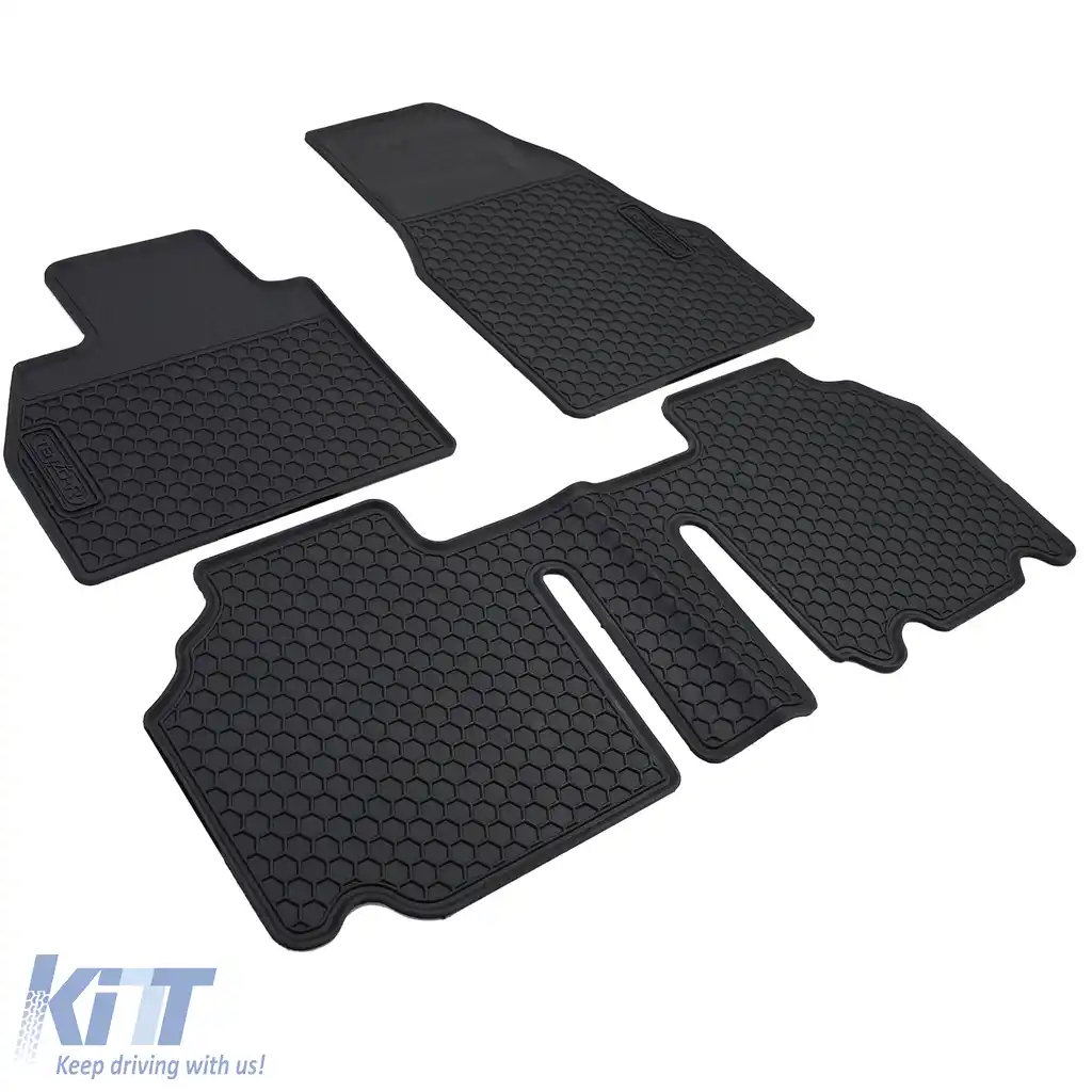 Set Premium de Covorase din Cauciuc Negru pentru Renault Kangoo II 2008-2022-image-6204659