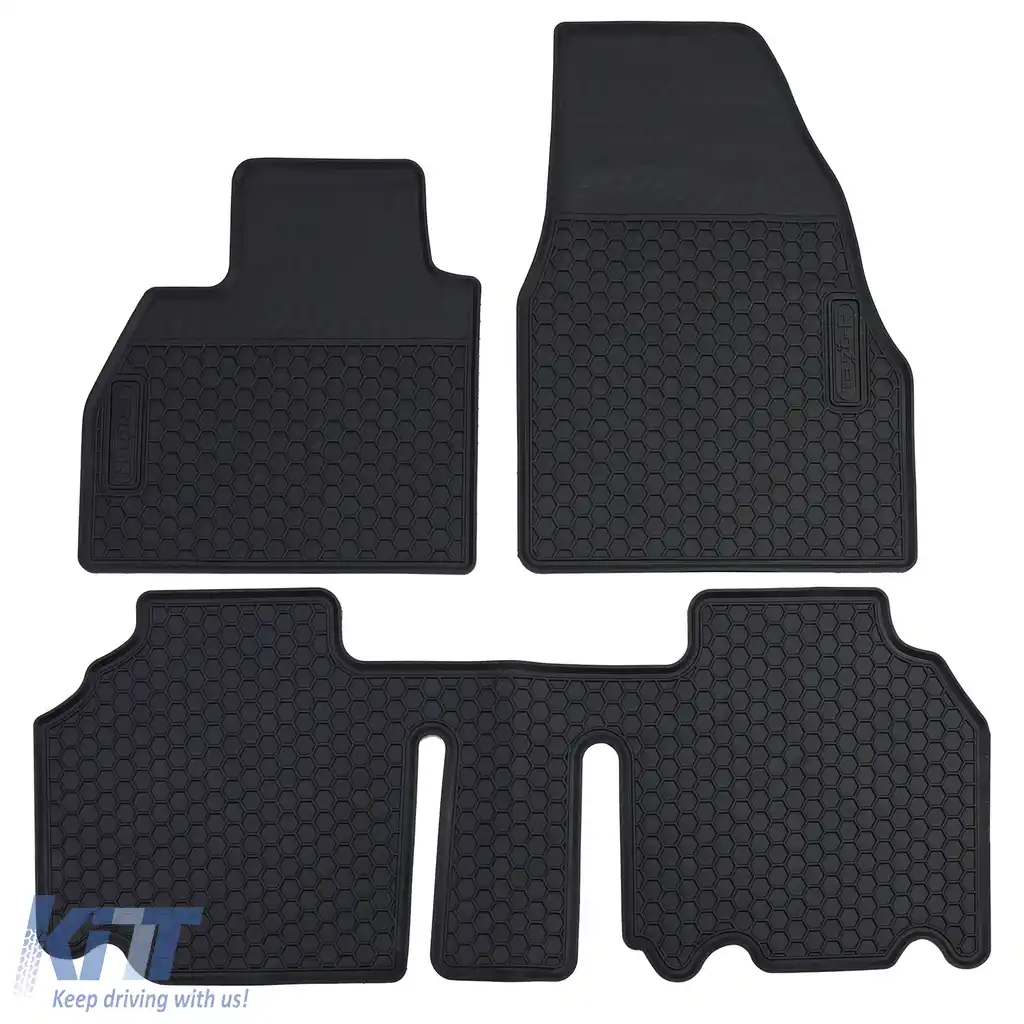Set Premium de Covorase din Cauciuc Negru pentru Renault Kangoo II 2008-2022-image-6204665