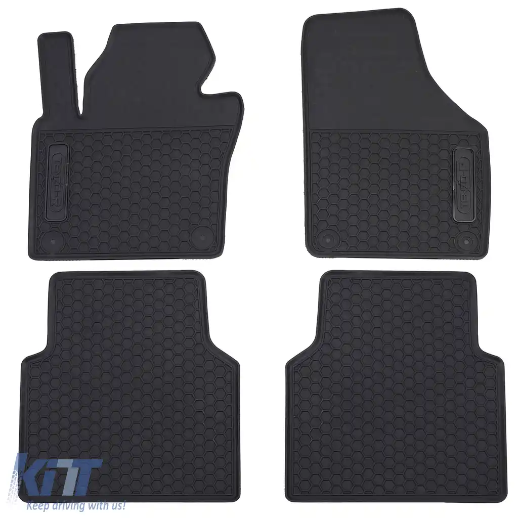 Set Premium de Covorase din Cauciuc Negru pentru VW Tiguan 5N 07-18-image-6206211