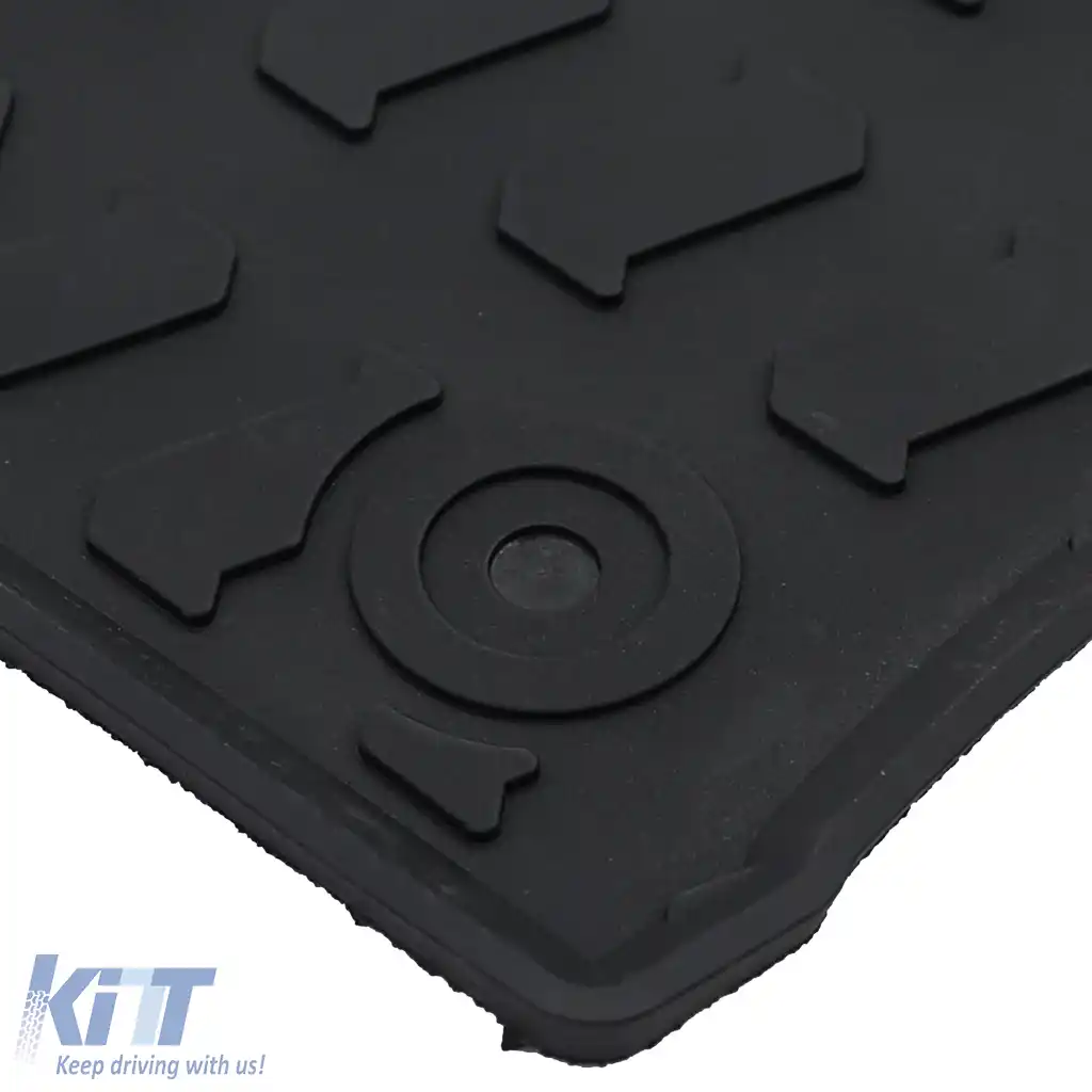 Set Premium de Covorase din Cauciuc Negru pentru VW Touareg II Tip 7P 2010-2018-image-6210242