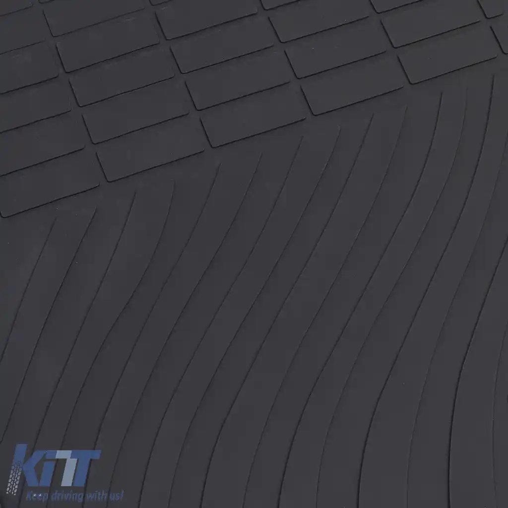 Set Premium de Covorase din Cauciuc pentru Podea Negru, Potrivit pentru BMW Seria 5 E60 E61 03-10-image-6196573