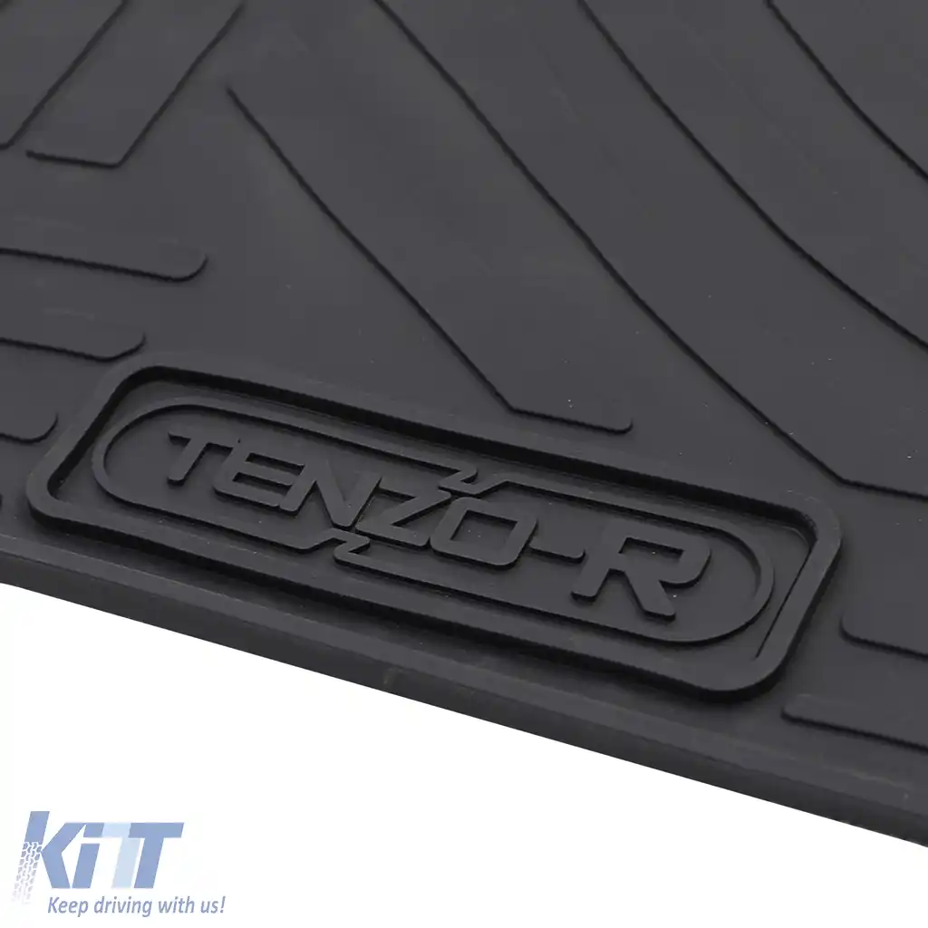 Set Premium de Covorase din Cauciuc pentru Podea Negru, Potrivit pentru BMW Seria 5 E60 E61 03-10-image-6196574