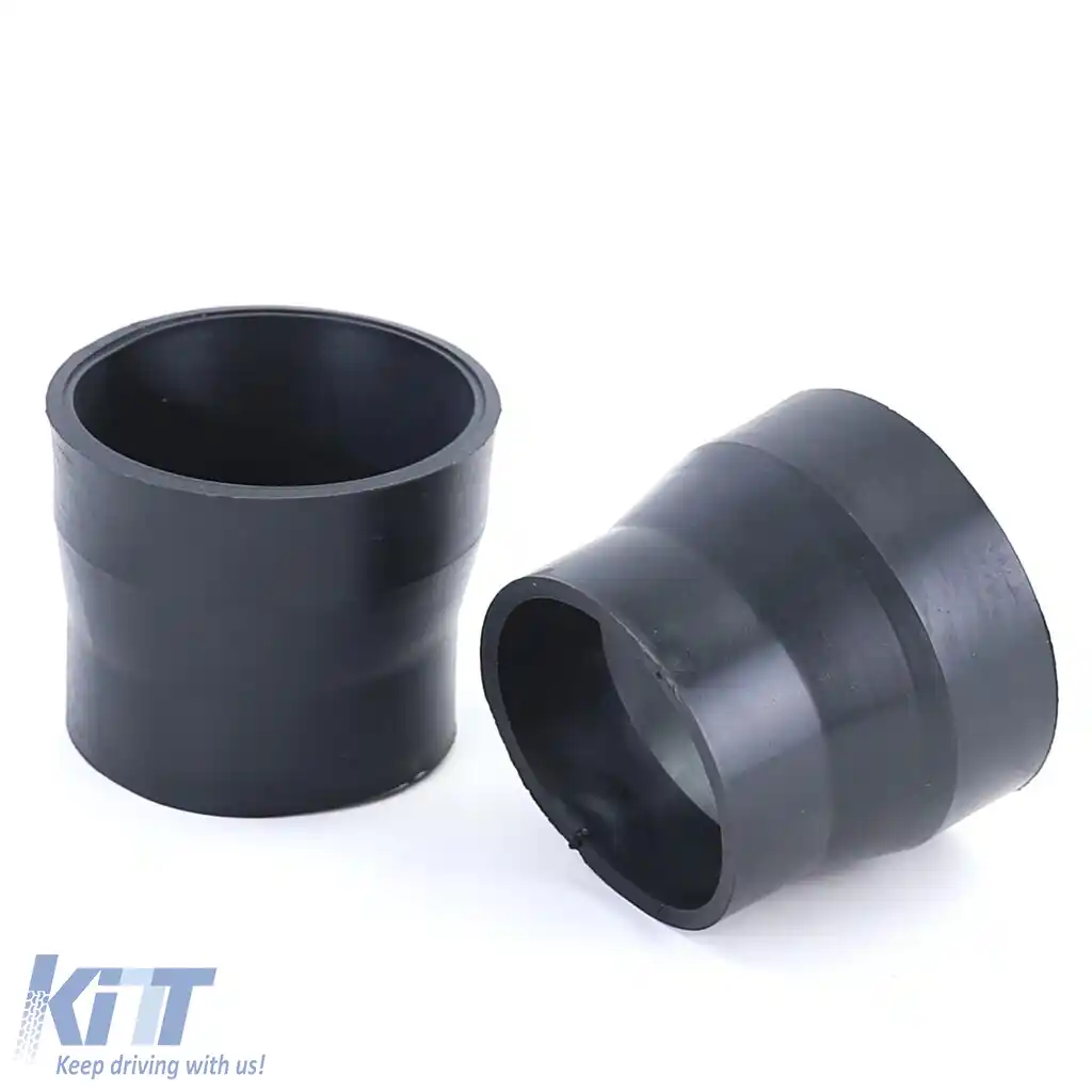 Set universal de filtru de aer sport din carbon real pentru admisie de aer rece-image-6190800