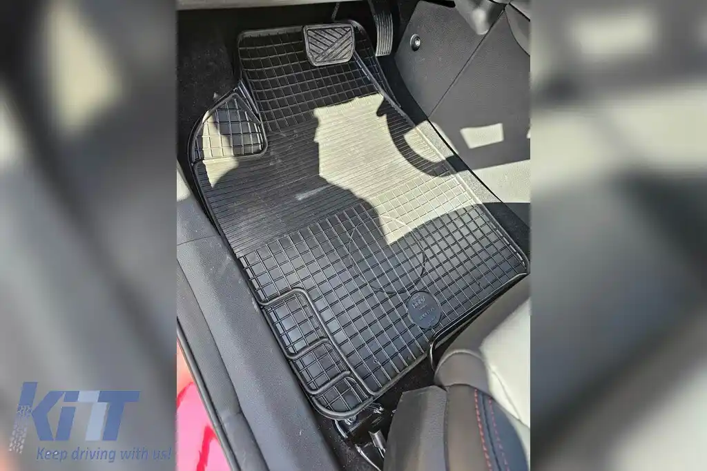 Set universal de mochete din cauciuc potrivit pentru Gumarny Zubri Series UNI 3A, set de 4 piese, culoare neagră-image-6251208