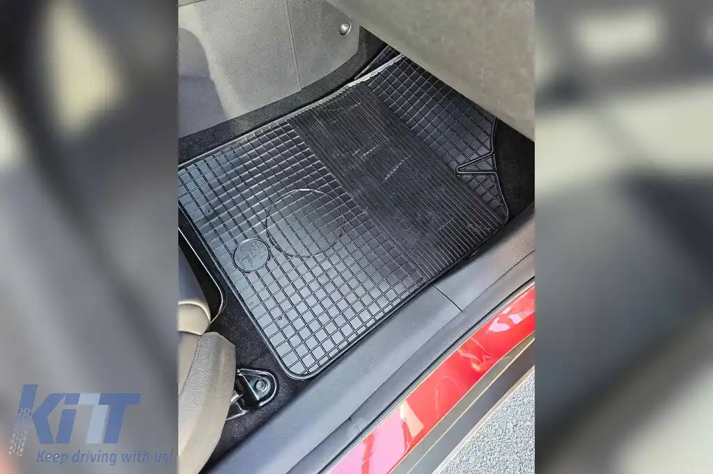 Set universal de mochete din cauciuc potrivit pentru Gumarny Zubri Series UNI 3A, set de 4 piese, culoare neagră-image-6251209