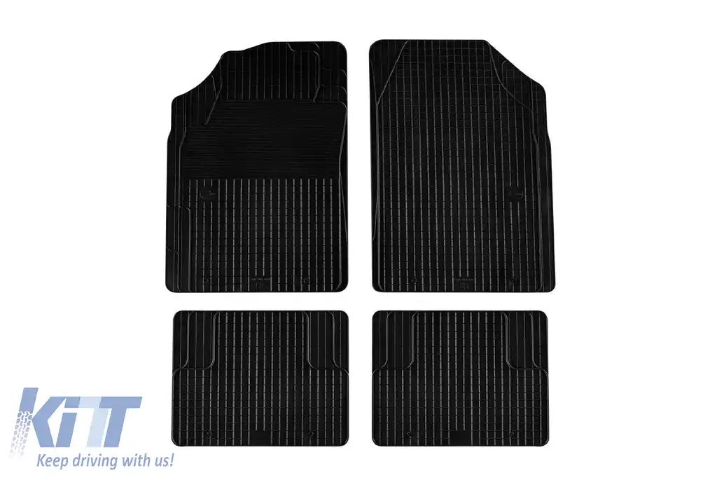 Set universal de mochete din cauciuc potrivit pentru Gumarny Zubri Series Global Super Action, set de 4 piese, culoare neagră