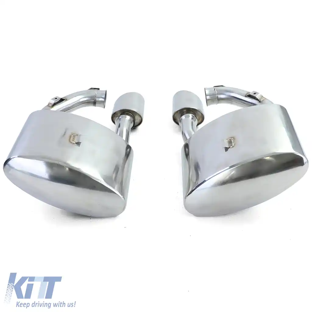 Silencer sport din oțel inoxidabil pentru spate, cu țevi de eșapament, potrivit pentru Porsche 911 993 94-96-image-6196269