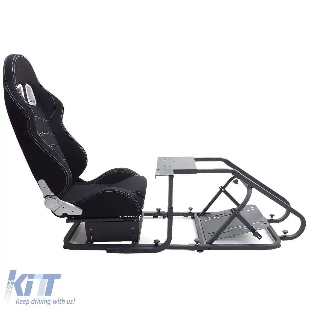 Sim Rig 1 cu cadru de cockpit pentru scaun simulator de curse pentru esports PS5 Xbox PC-image-6278708