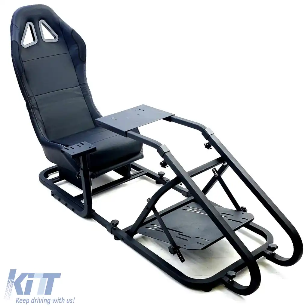 Sim Rig 1 cu cadru de cockpit pentru scaun simulator de curse pentru esports PS5 Xbox PC-image-6278715