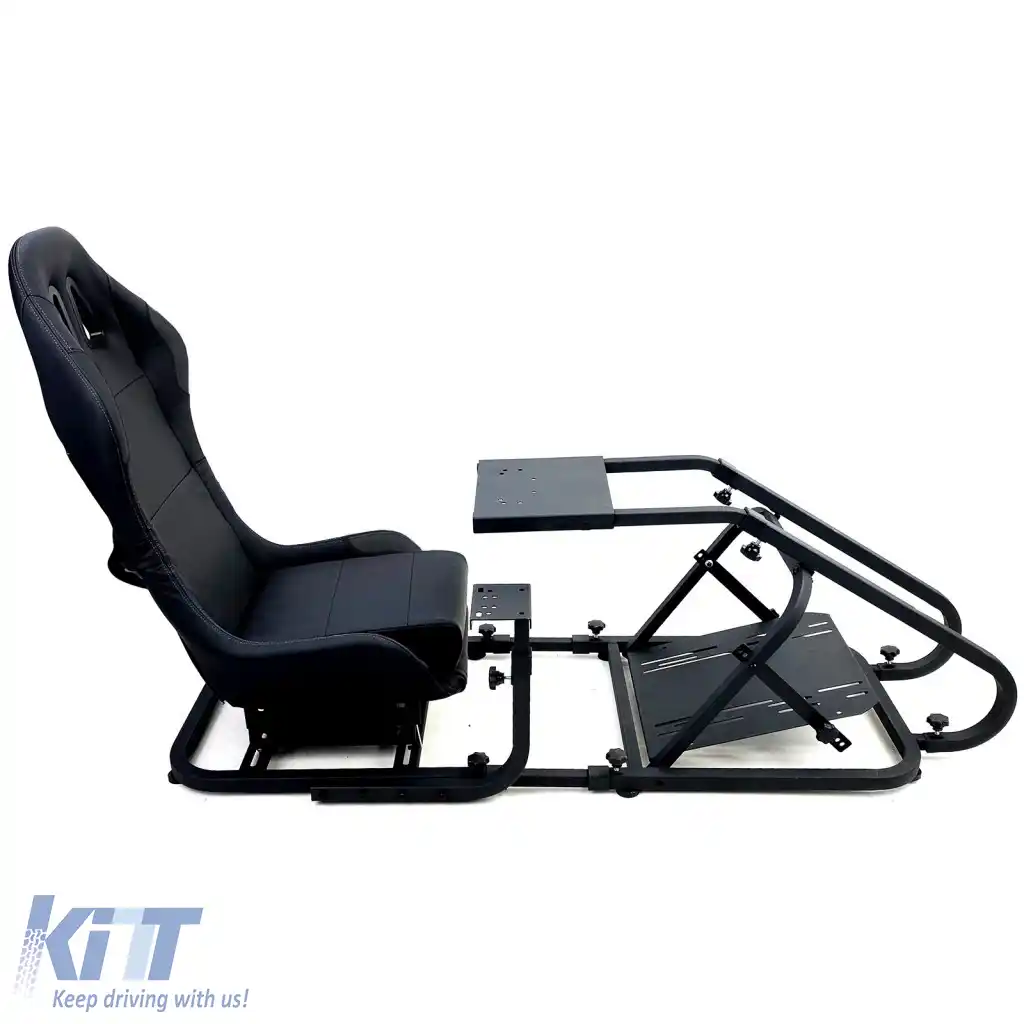 Sim Rig 1 cu cadru de cockpit pentru scaun simulator de curse pentru esports PS5 Xbox PC-image-6278716