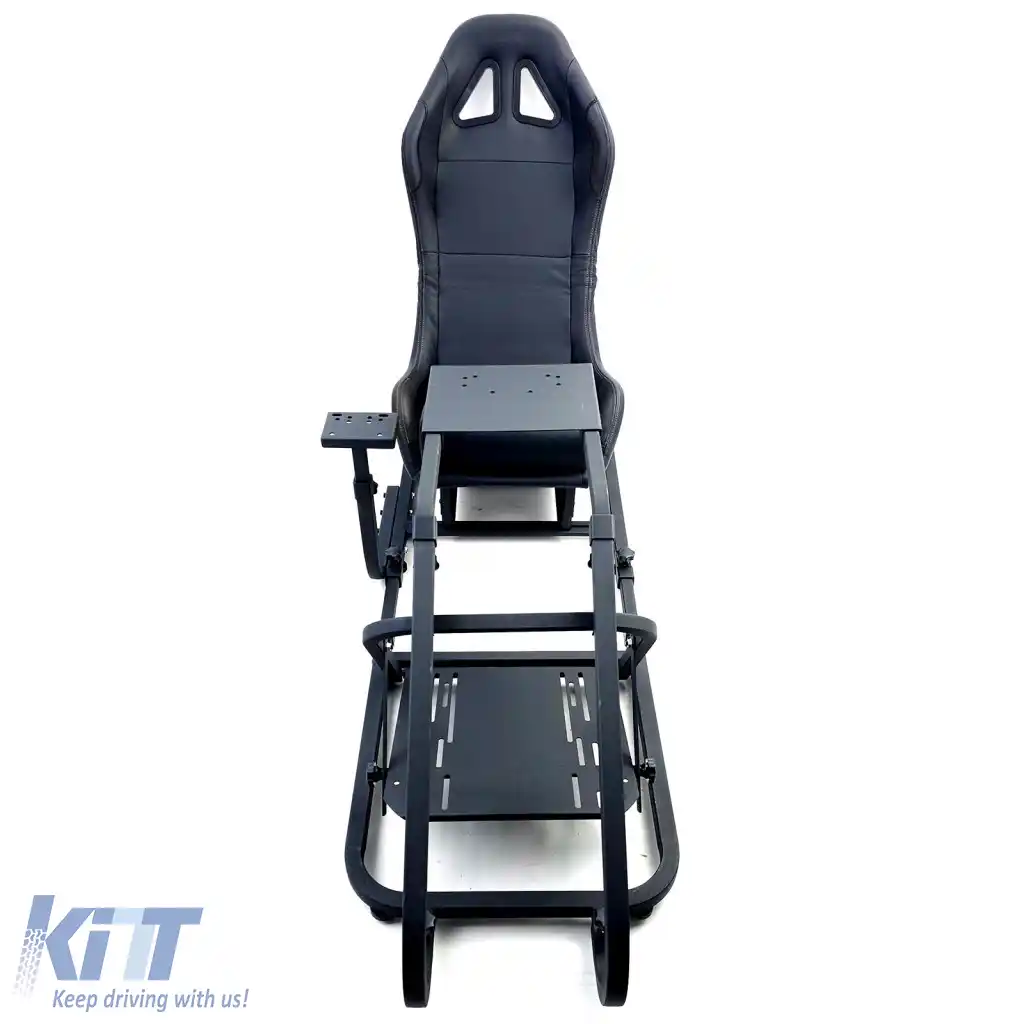 Sim Rig 1 cu cadru de cockpit pentru scaun simulator de curse pentru esports PS5 Xbox PC-image-6278717
