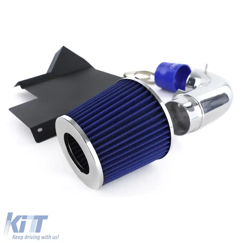 Sistem de admisie cu filtru de aer sportiv albastru, potrivit pentru BMW Seria 3 E90 E92 E81 E87 2.8 3.0-image-6277290