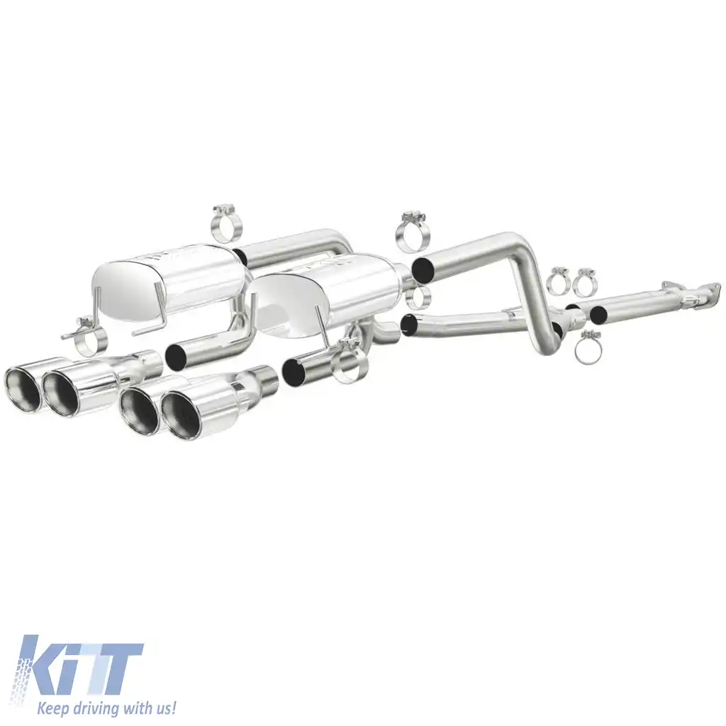 Sistem de evacuare Cat-Back MagnaFlow Street Series potrivit pentru Chevy Corvette C6 05-13 6.2