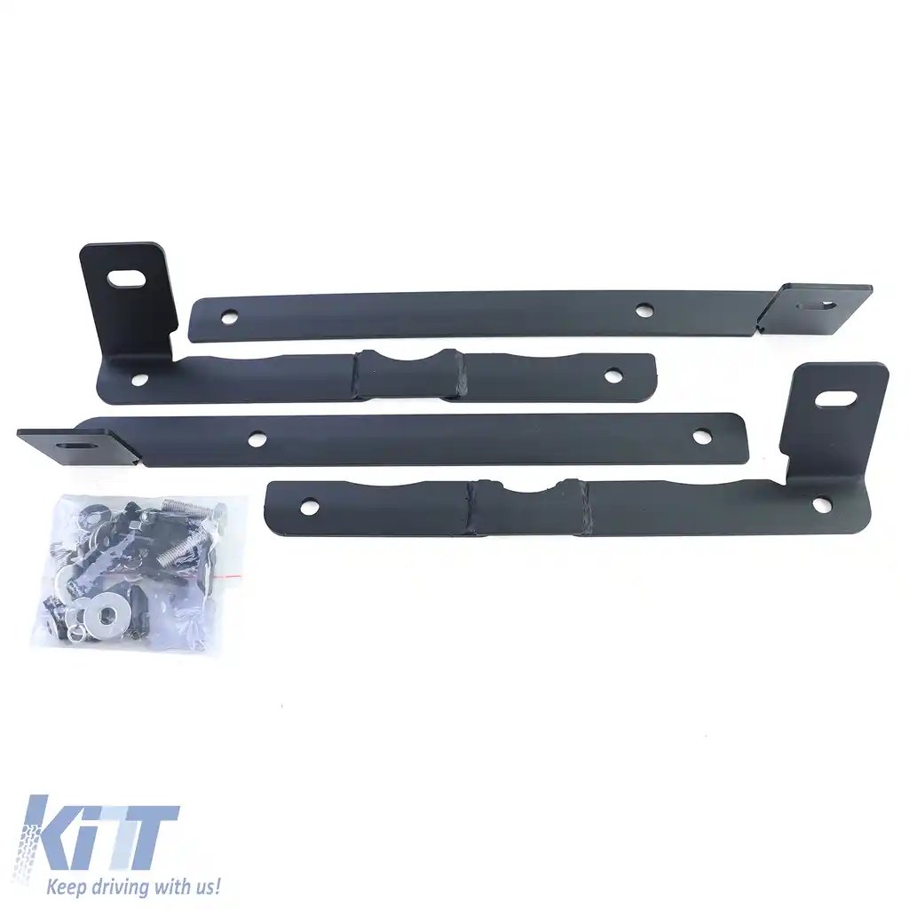 Sistem de evacuare laterală din oțel inoxidabil, finisaj lucios negru, potrivit pentru VW T5 T6 T6.1 cu ampatament scurt-image-6201410