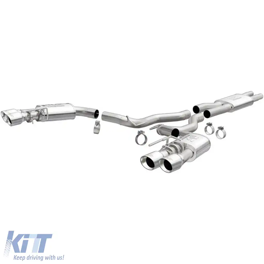 Sistem de evacuare MagnaFlow Street Cat Back Valve pentru Ford Mustang 18-23 GT V8