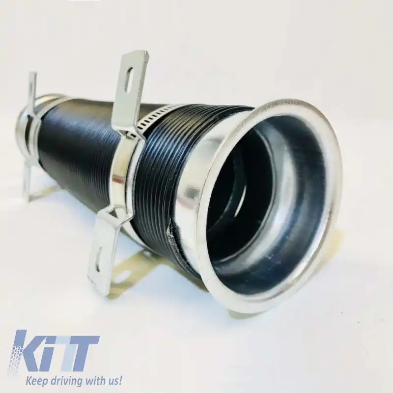 Sistem de țevi de admisie aer rece flexibil argintiu Φ76mm-image-6295607