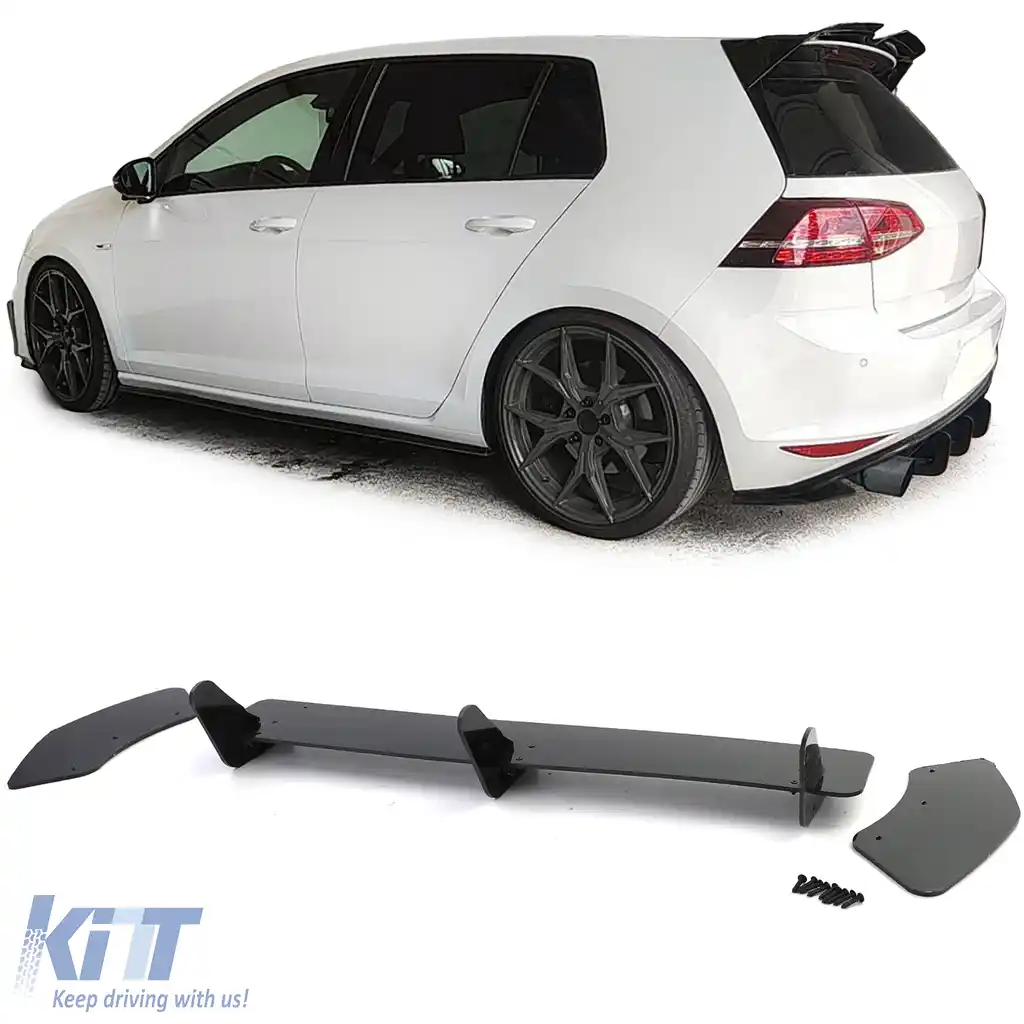 Splitter difuzor spate pentru VW Golf 7 GTI pre-facelift 12-17